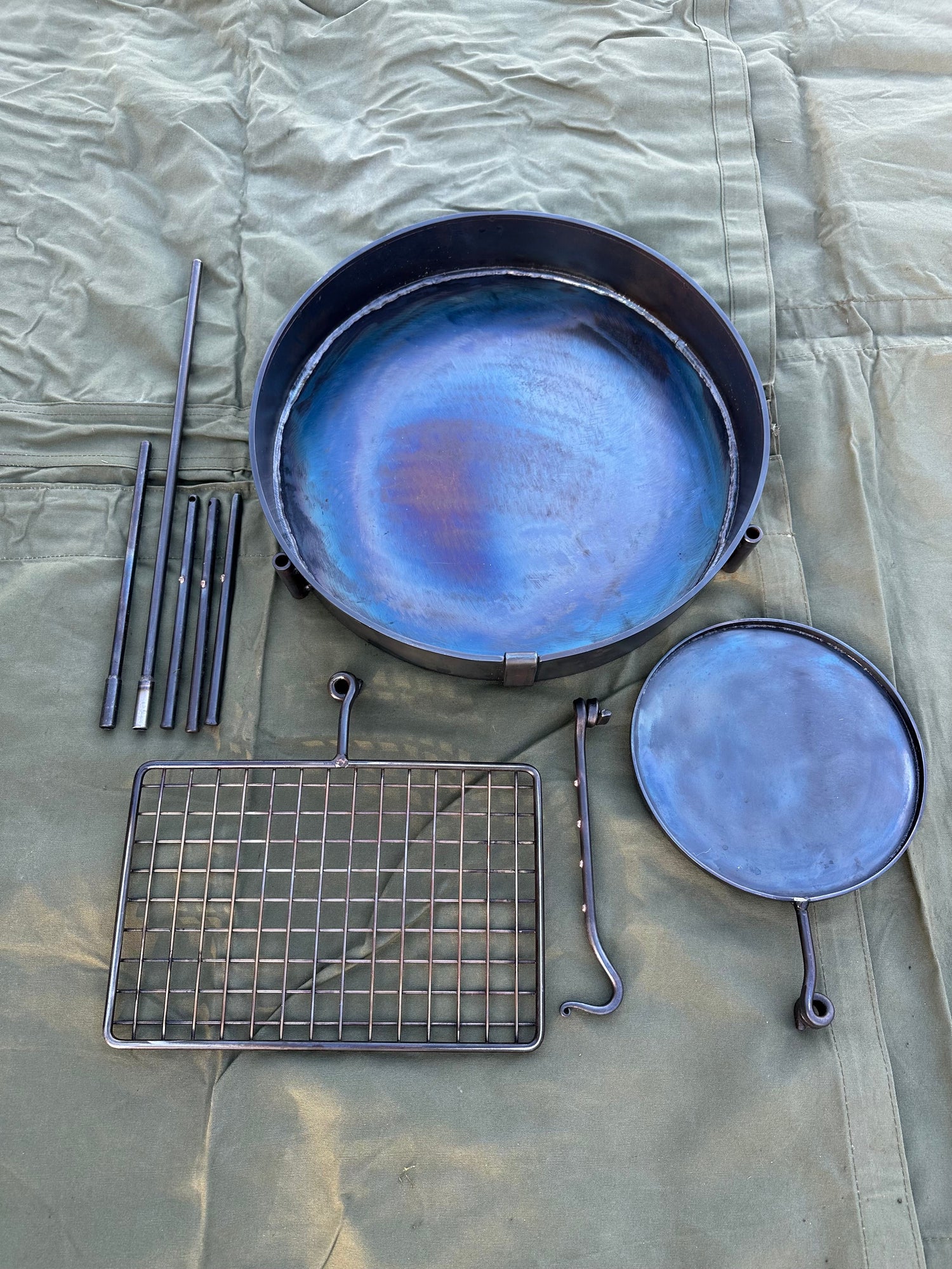 50cm Fire Pit Add-on Cooking Swing Arms