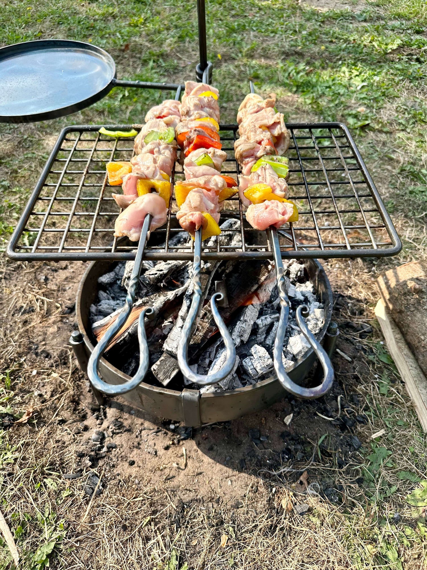 Handmade BBQ Meat Skewers