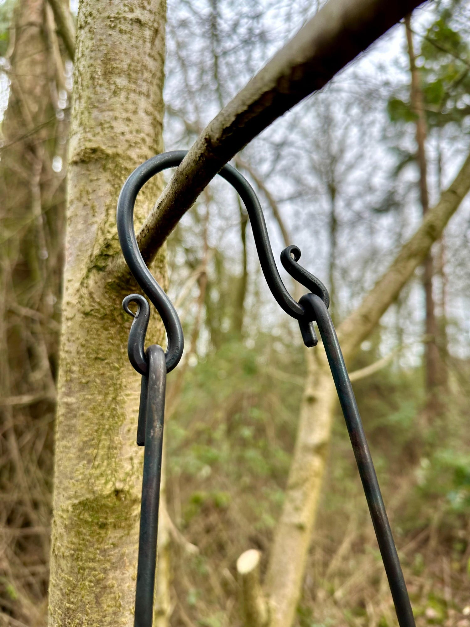 Pocket Fire Anchor Lightweight Backpack Fire Anchor for Hanging Billy Cans