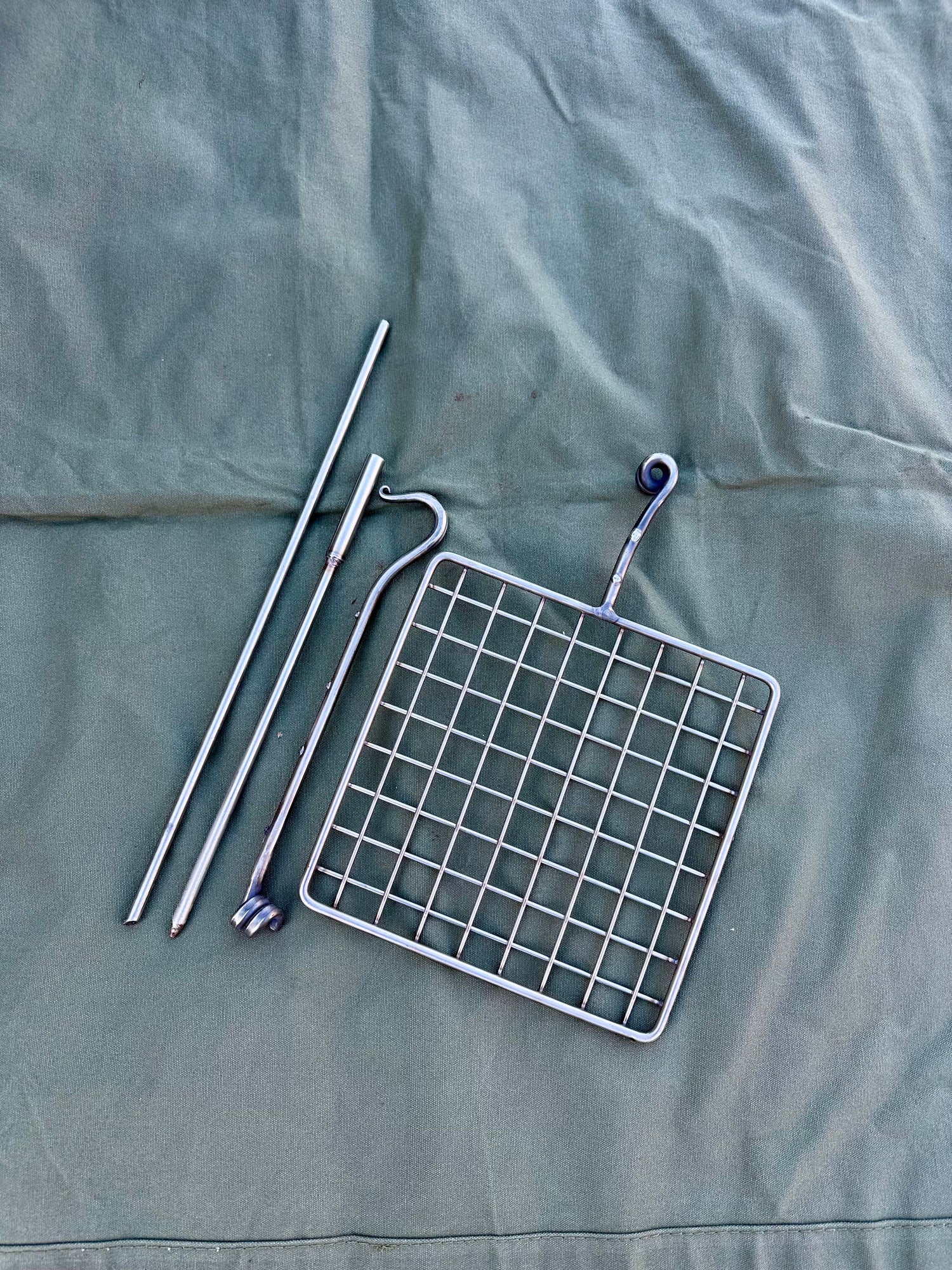 The Original TJM Metalworks Grill Mini Fire Anchor Stainless-Steel