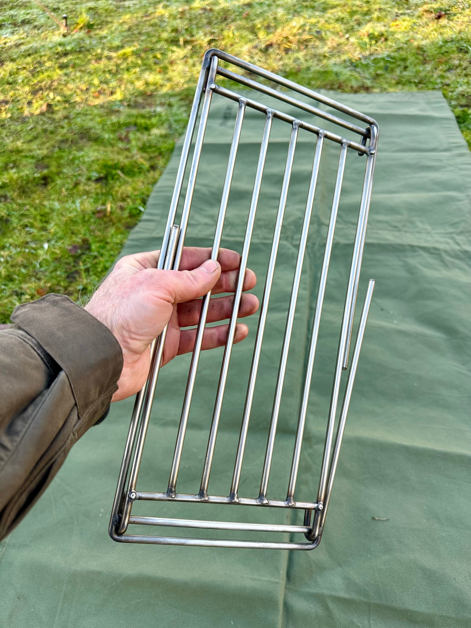 Backpack Grill 304 Stainless Steel - Lightweight Camping Grill