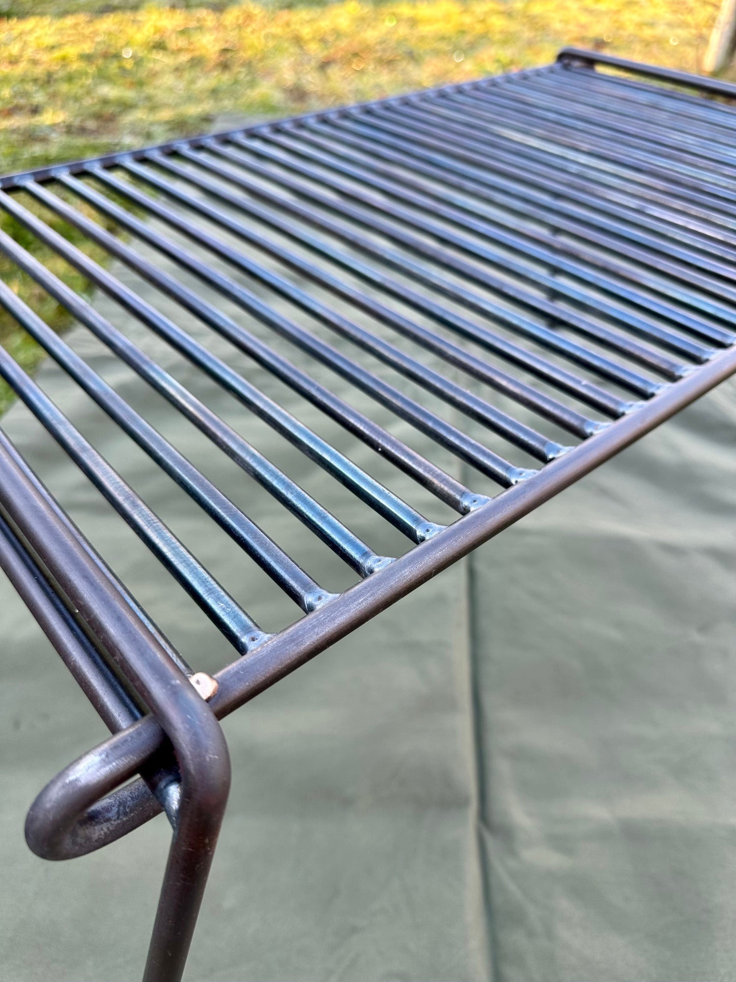 Base Camp BBQ Grill Heavy Gauge Steel Ideal for Large Groups