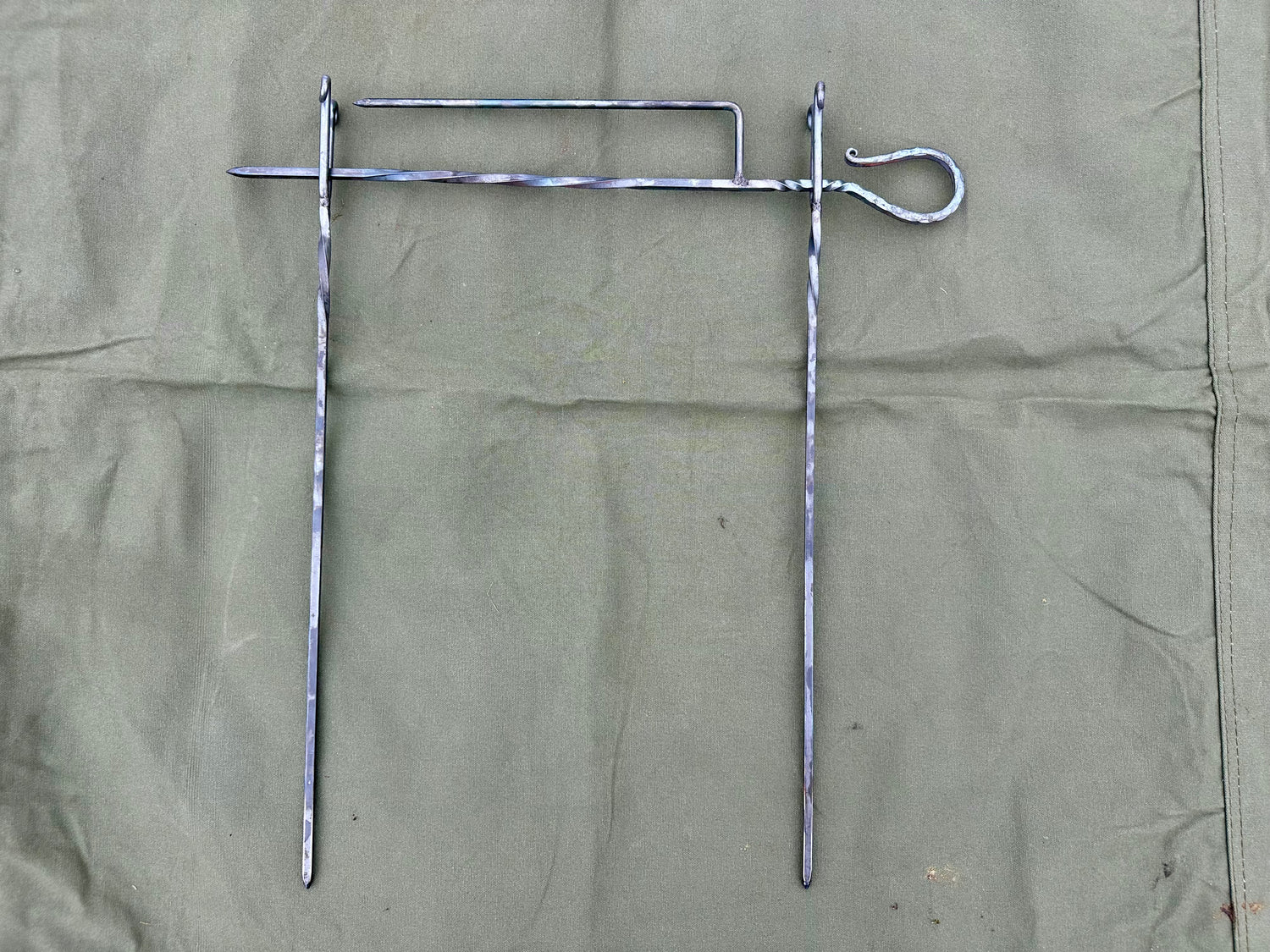 Portable Spit Roast Rotisserie - Open Fire Cooking - BBQ