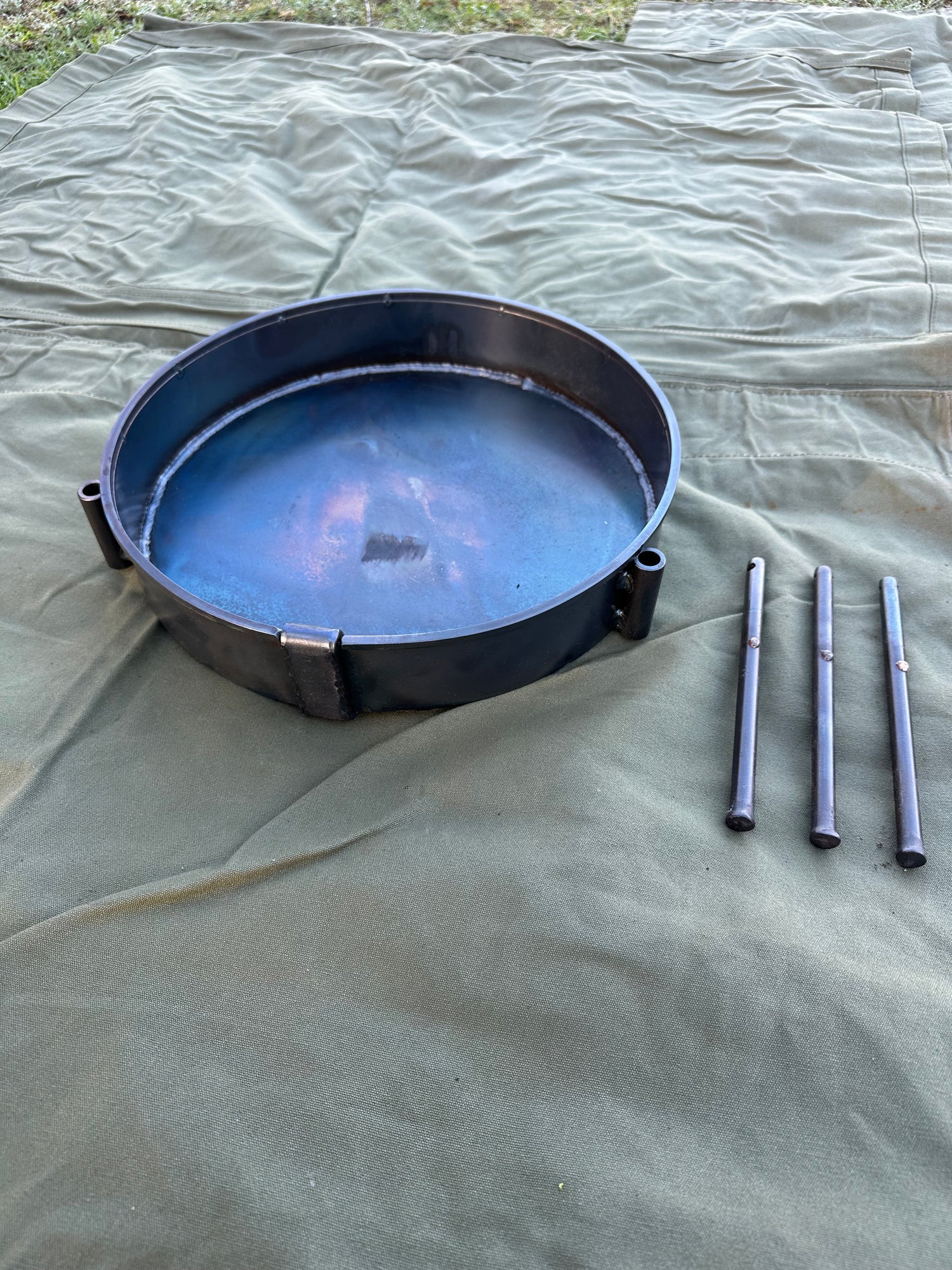 Fire Pit 35 - Portable and Easy to Store - Robust Fire Pit