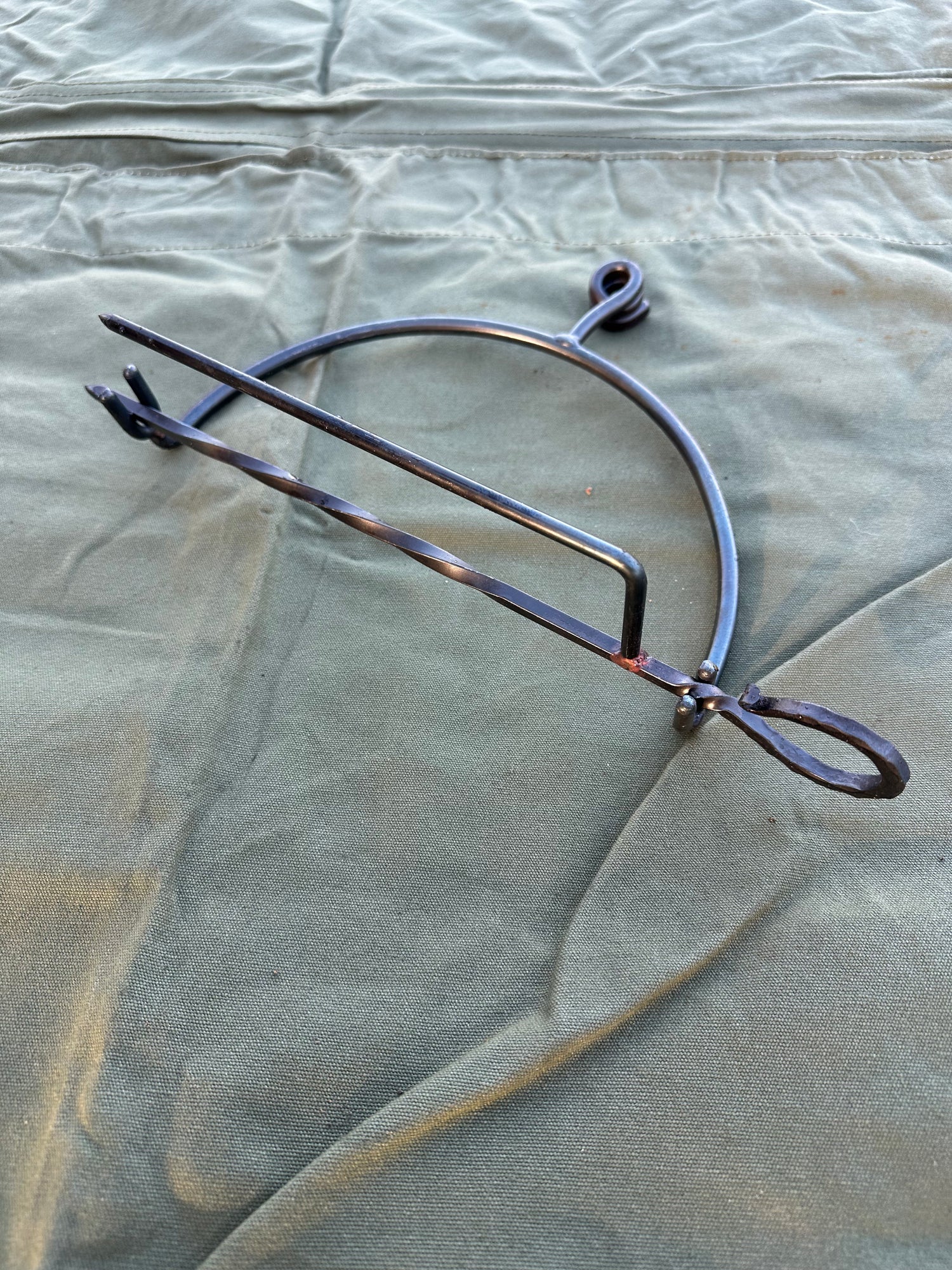 35cm Spit Roast Arm and Holder for 35cm Fire Pit Cook Set