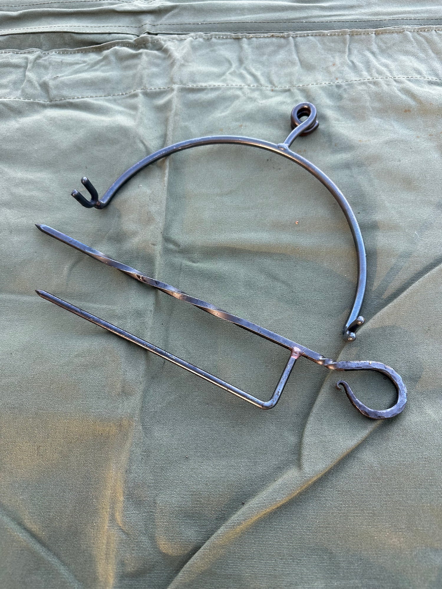 35cm Spit Roast Arm and Holder for 35cm Fire Pit Cook Set