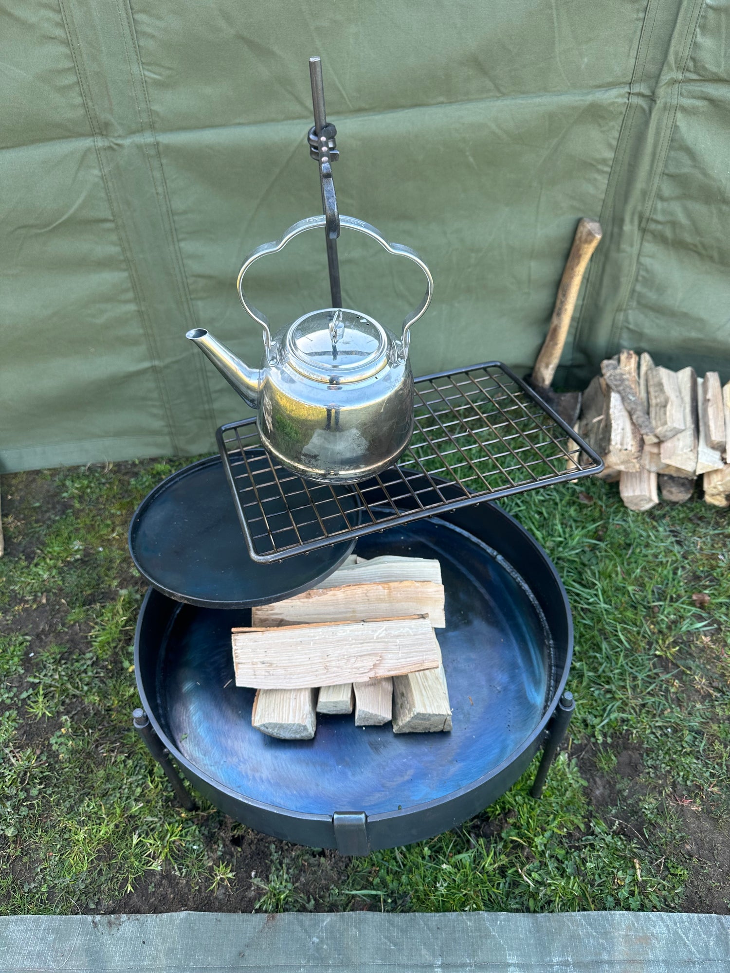 50 Fire Pit Cook Set - Portable BBQ - Fire Pit