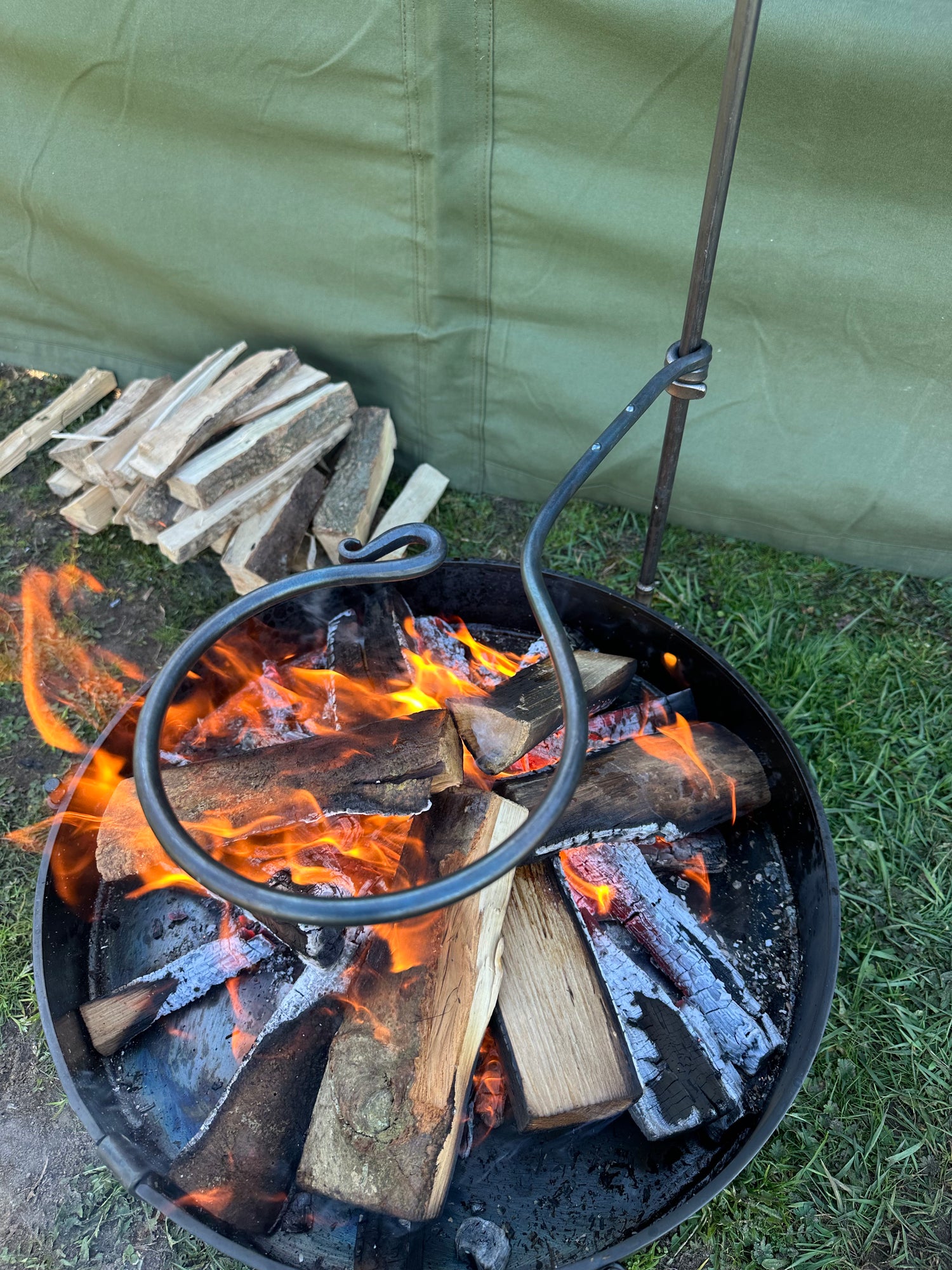 Pan arm for Fire Pit 50