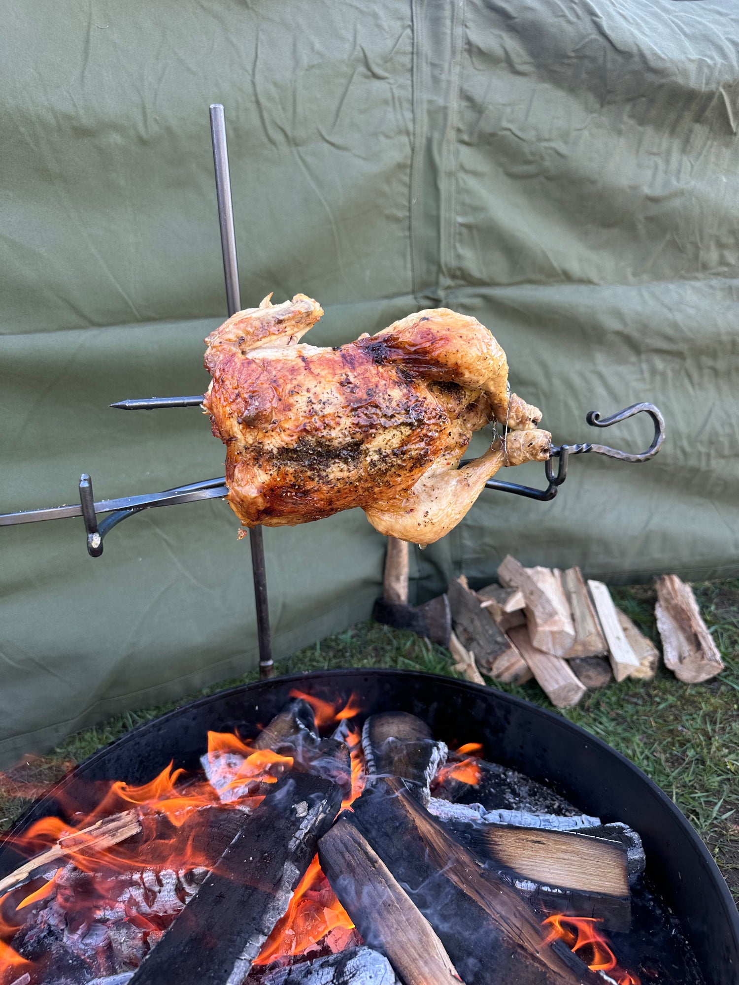 LARGE Spit Roast for Fire Anchors