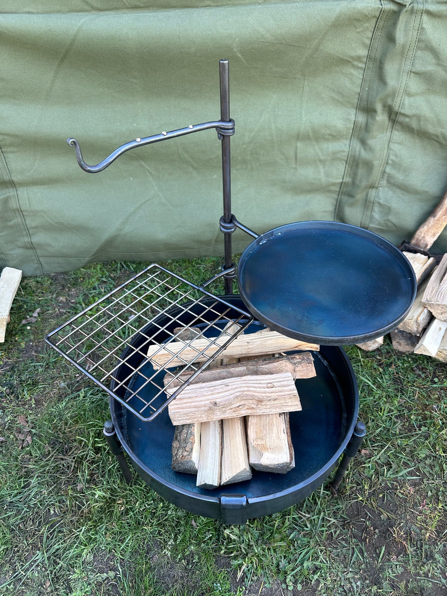 35 Fire Pit BBQ - Portable BBQ - Fire Pit