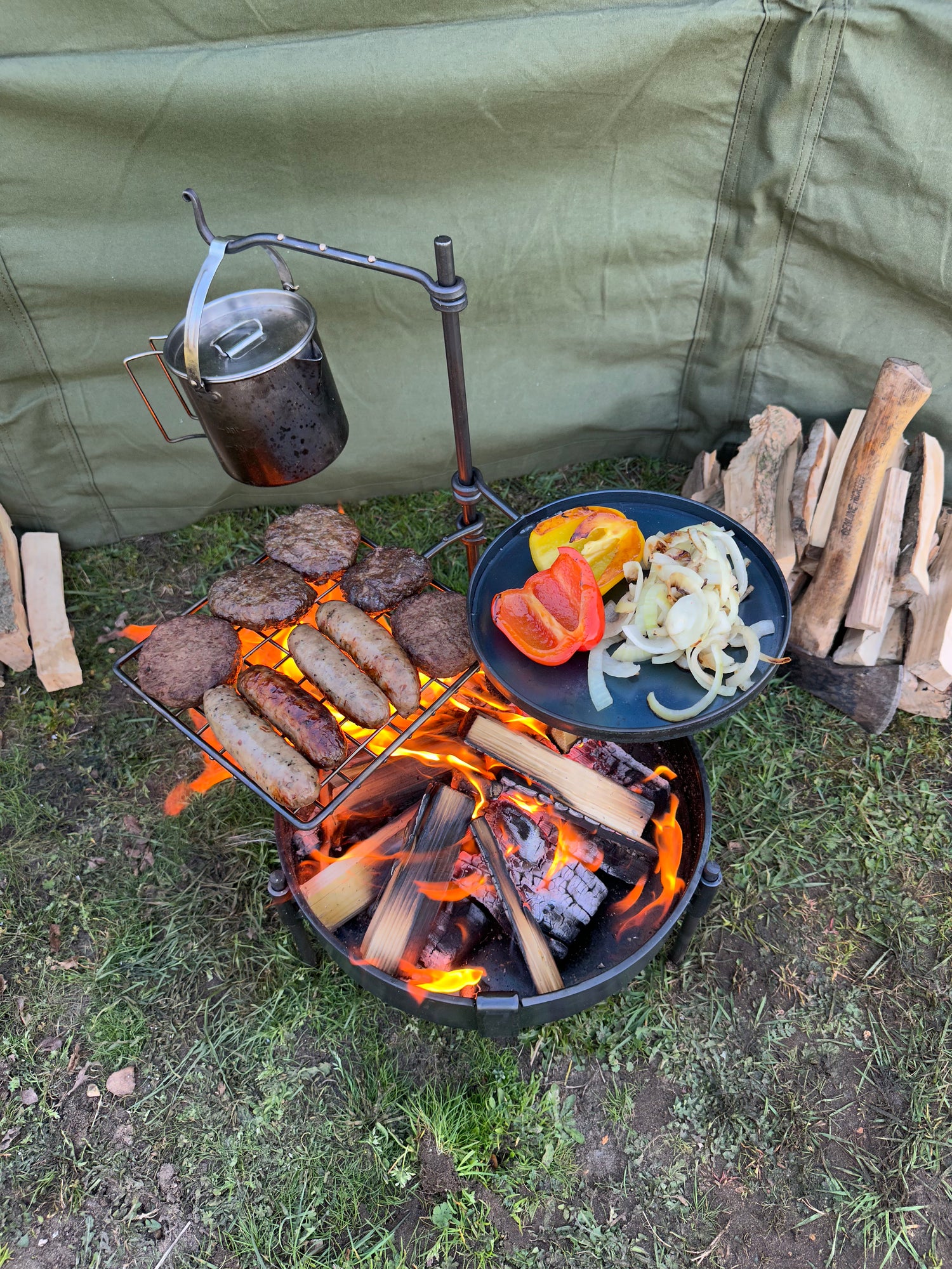 22x22cm Grill Arm for 35cm Fire Pit