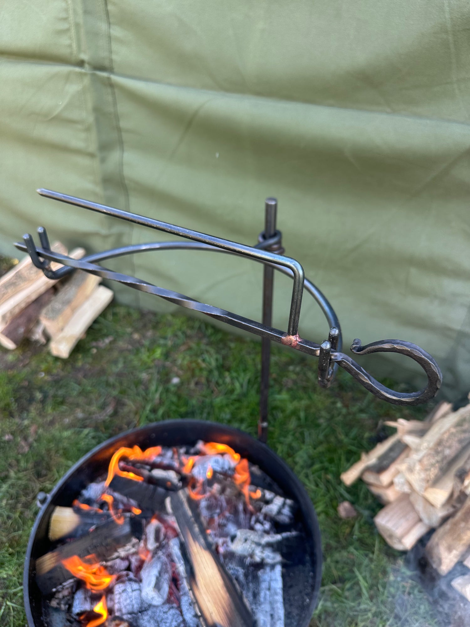 MINI Spit Roast arm for MINI Fire Anchors