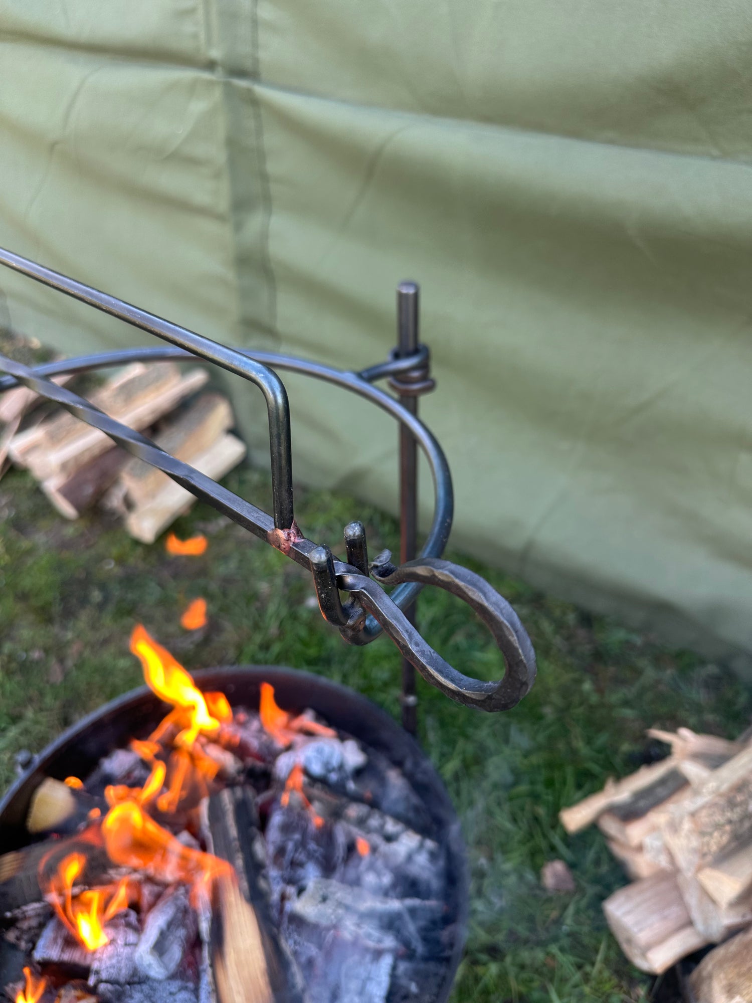 MINI Spit Roast arm for MINI Fire Anchors