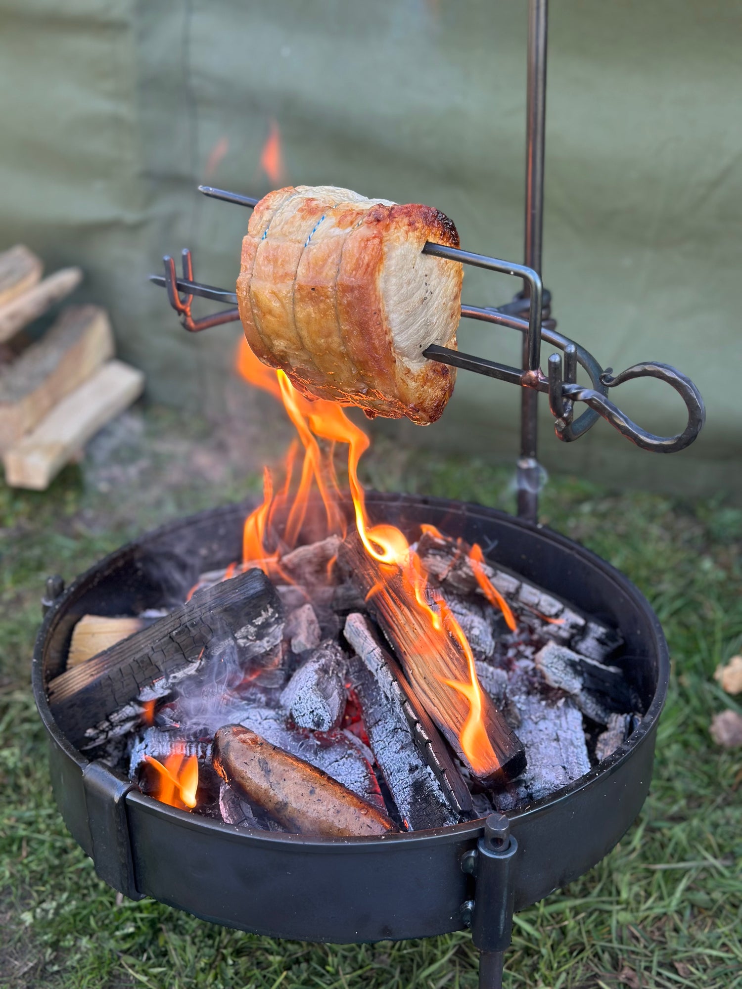 Spit Roast Arm for 35cm fire pits