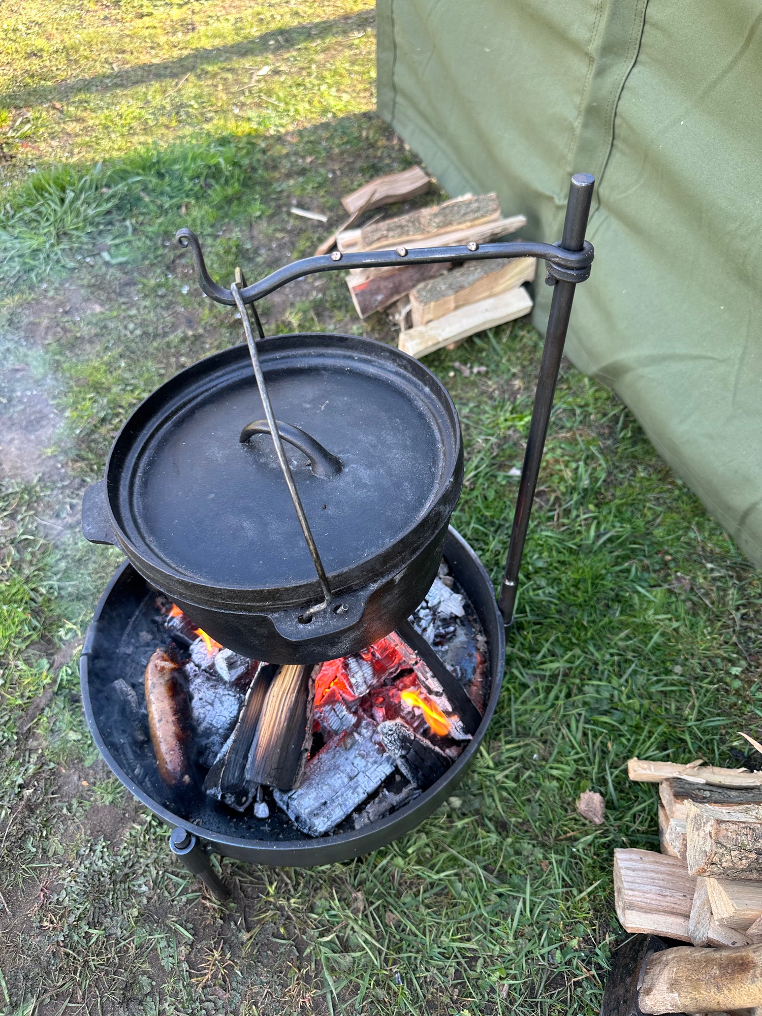 35 Fire Pit BBQ - Portable BBQ - Fire Pit