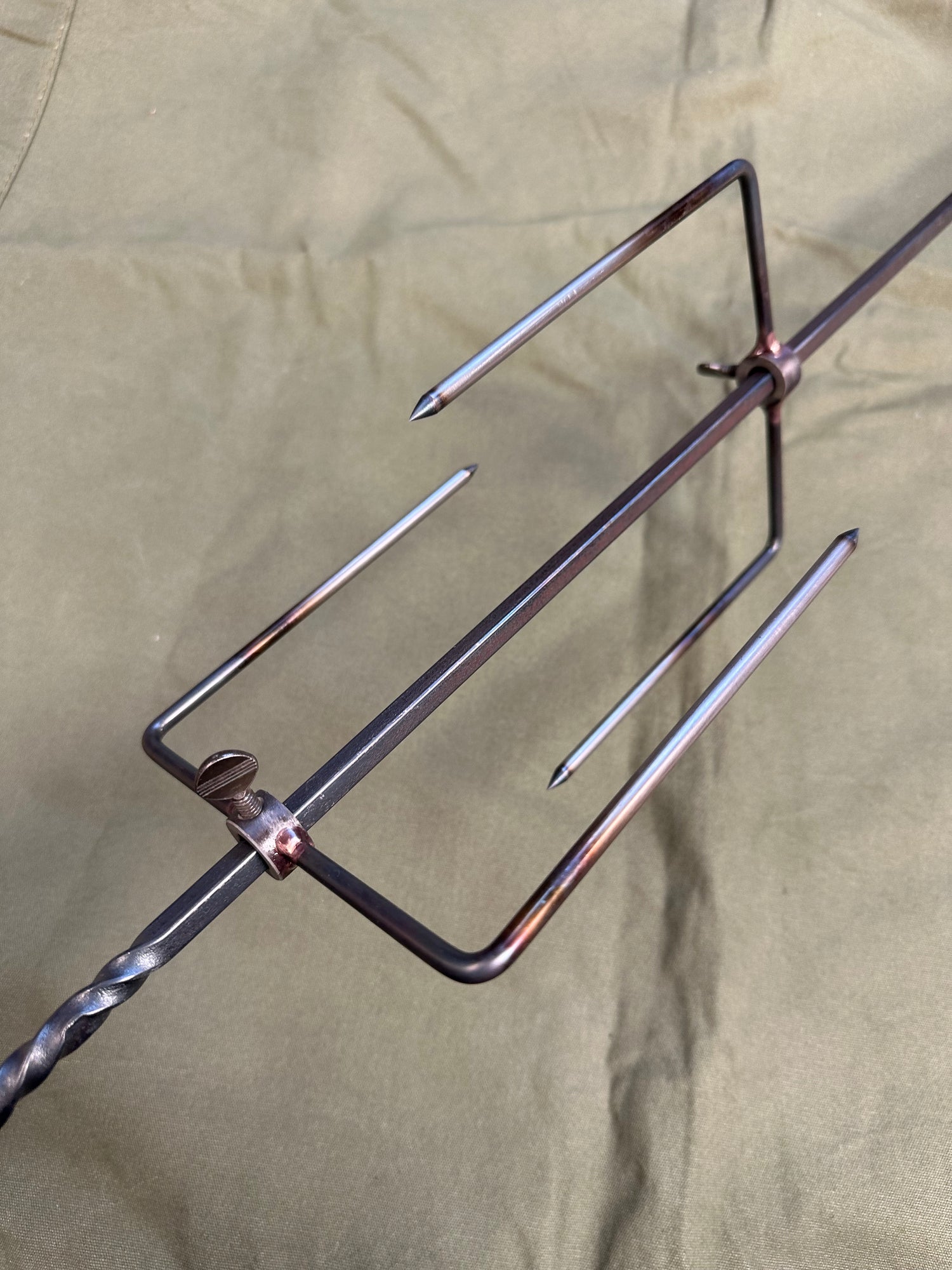 Spit Roast Meat Spikes 16cm Gap