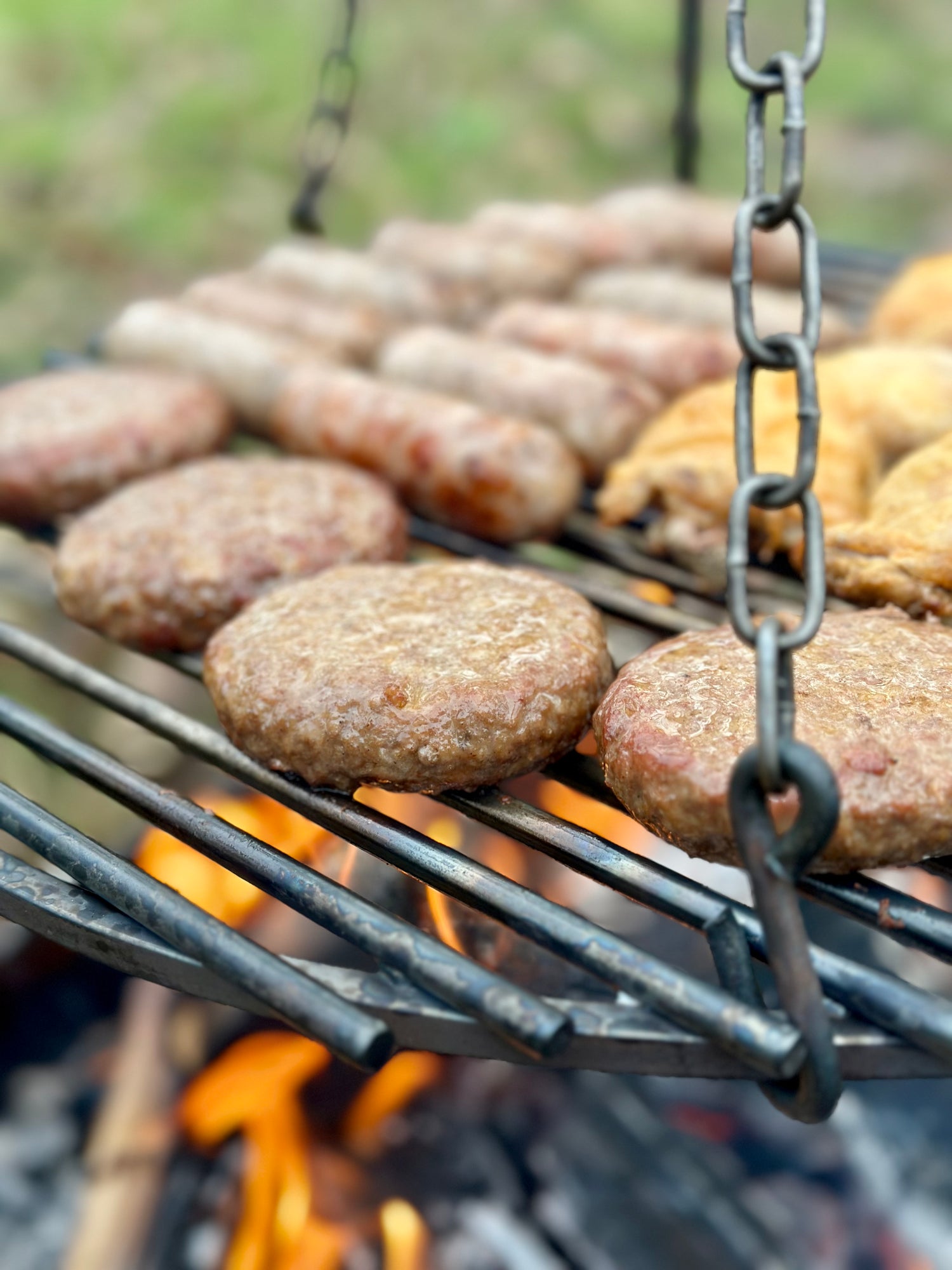 Hanging BBQ Grill for Tripods