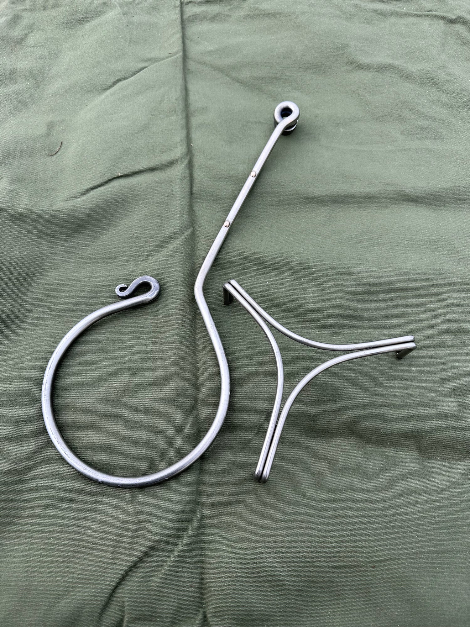 Stainless Steel Fire anchor - Cooking Swing Arm