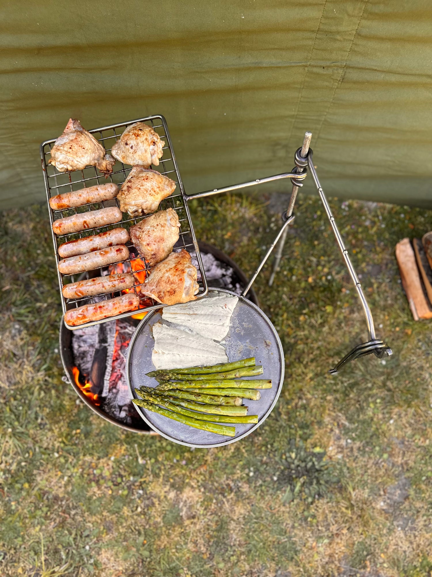 Stainless Steel Fire Anchor - 3 Arm Fire Anchor