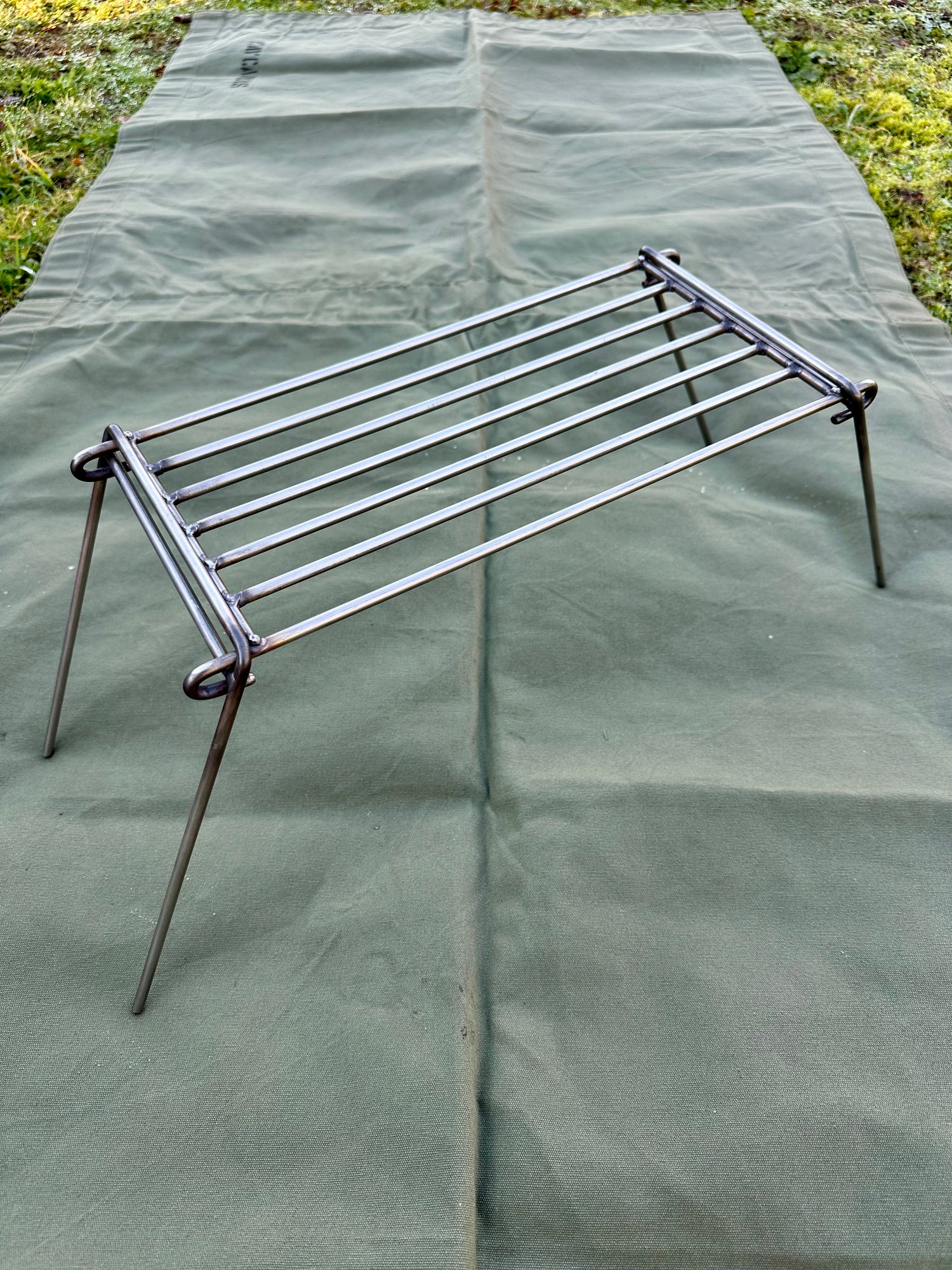 Backpack Grill 304 Stainless Steel - Lightweight Camping Grill 