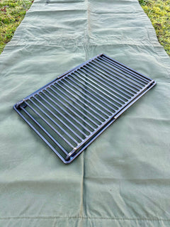 Folding BBQ Grill - Heavy Gauge Steel - Medium Size Cooks upto 1 to 10 People