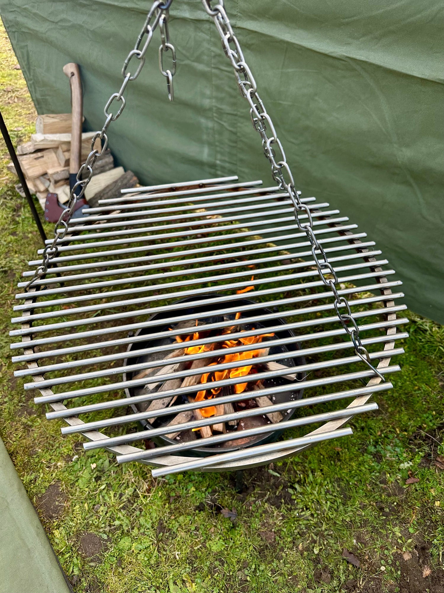 Hanging Grill for Tripods and Ridge rack systems