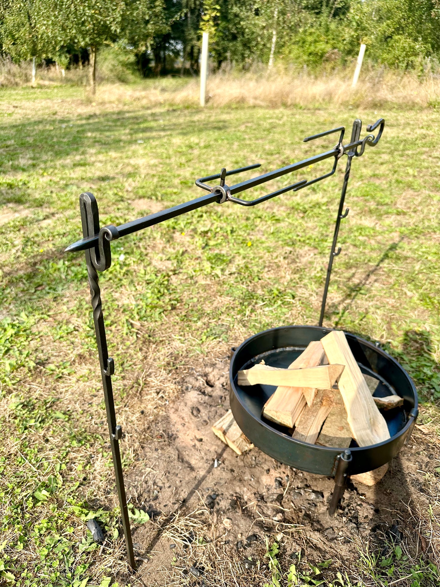 Large Spit Roast Rotisserie