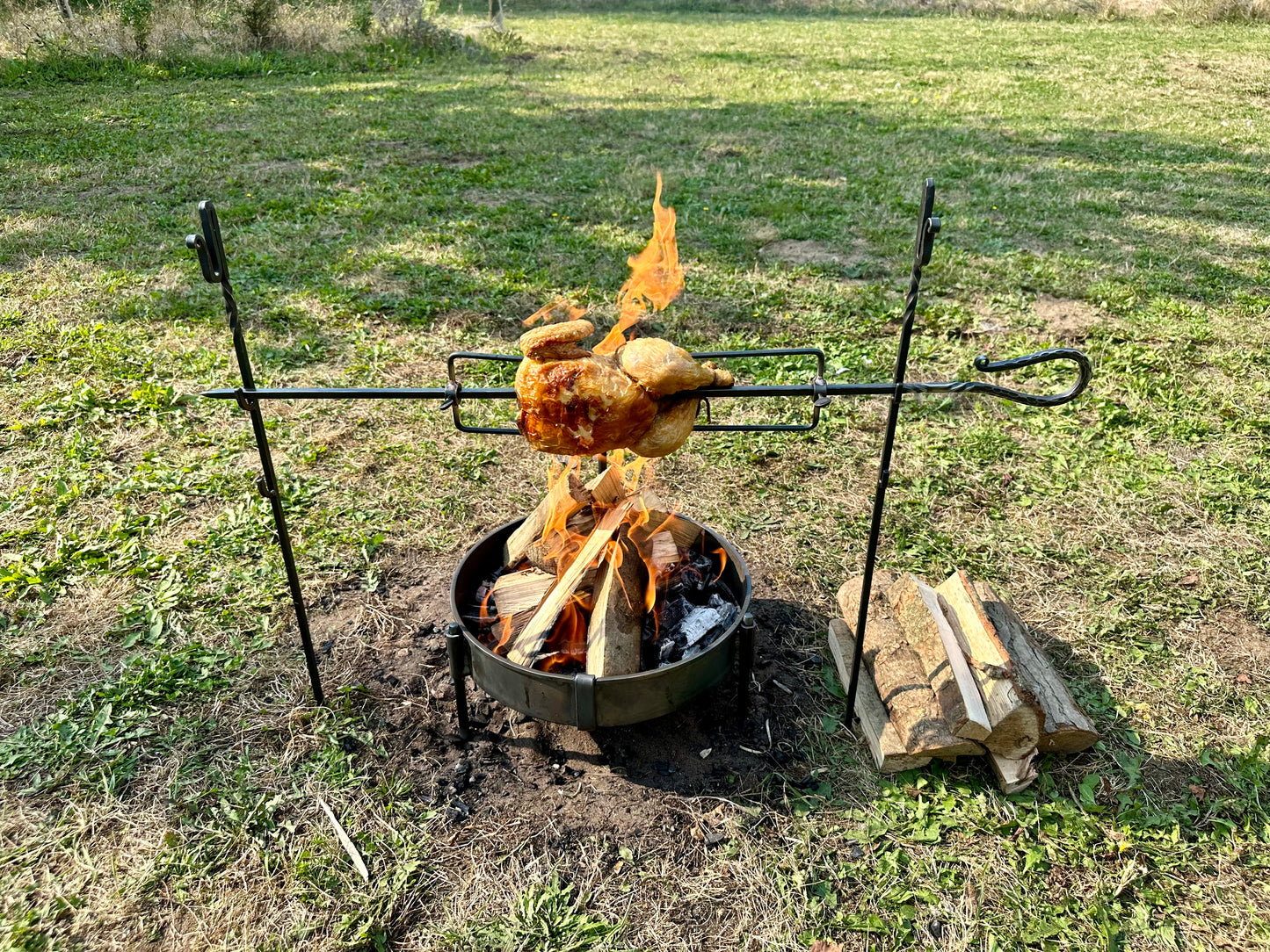 Large Spit Roast Rotisserie