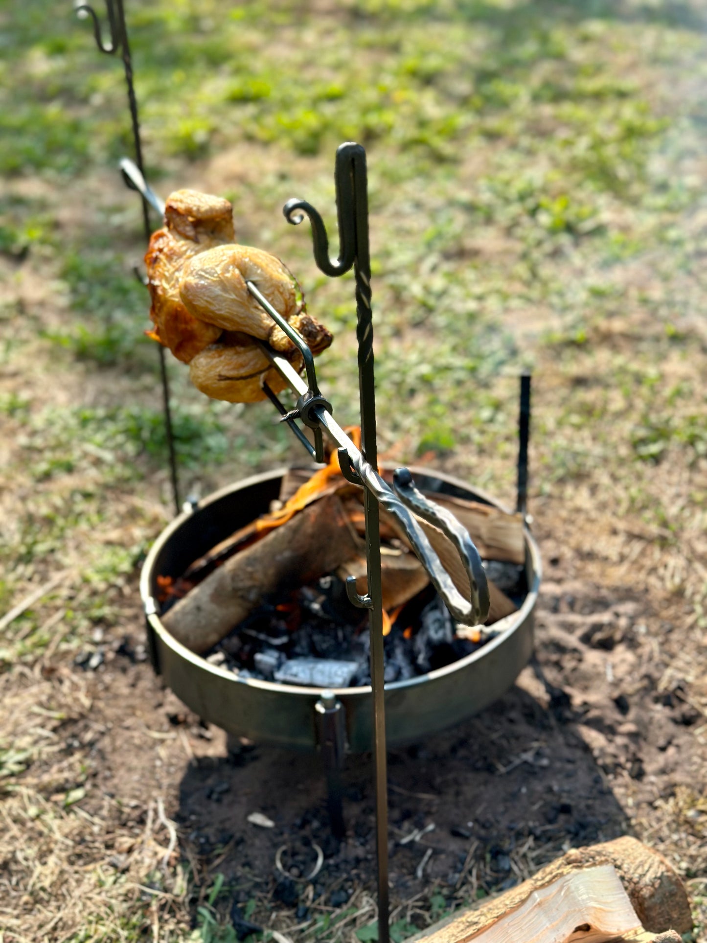 Large Spit Roast Rotisserie