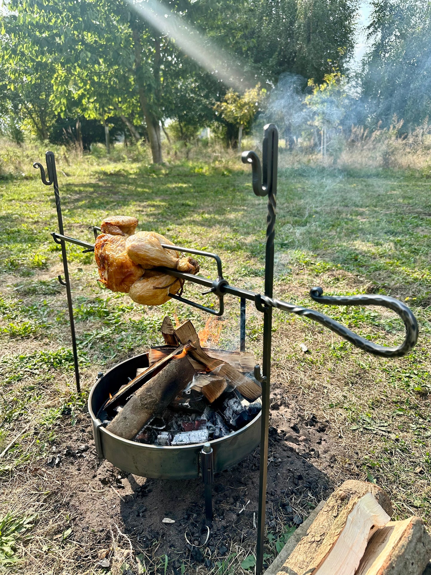 Large Spit Roast Rotisserie