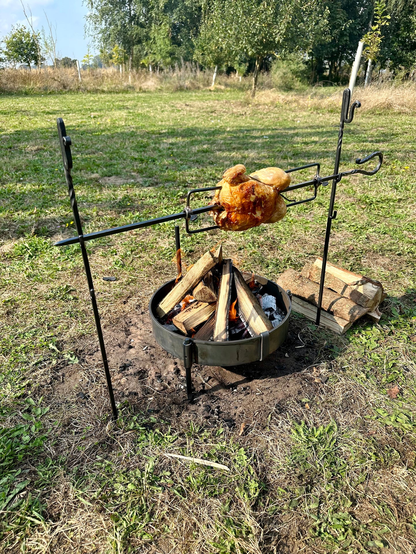 Large Spit Roast Rotisserie