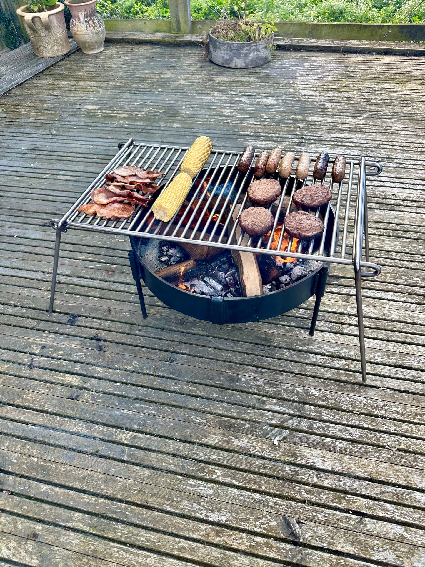 Stainless Steel Base Camp Grill