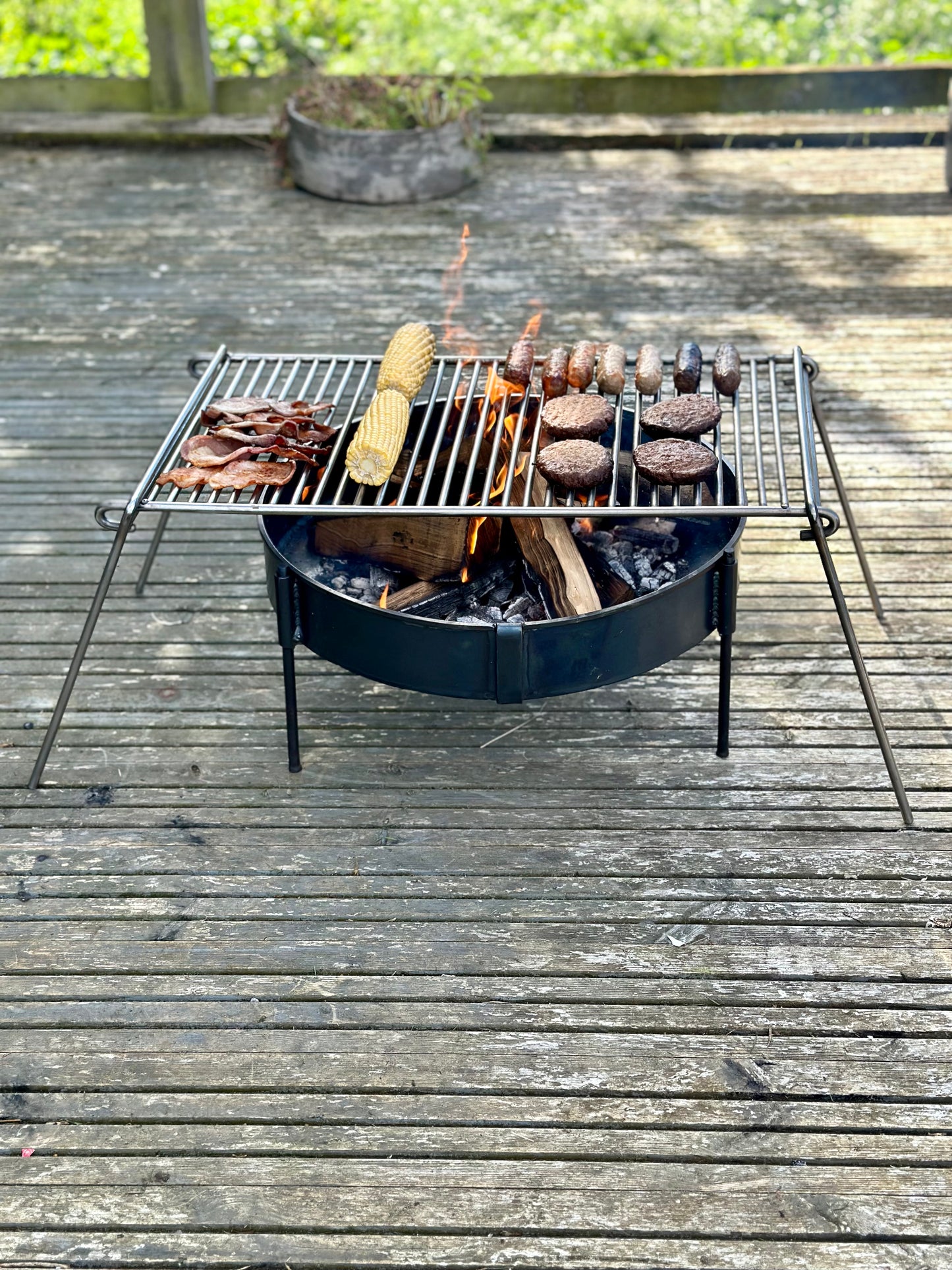 Stainless Steel Base Camp Grill