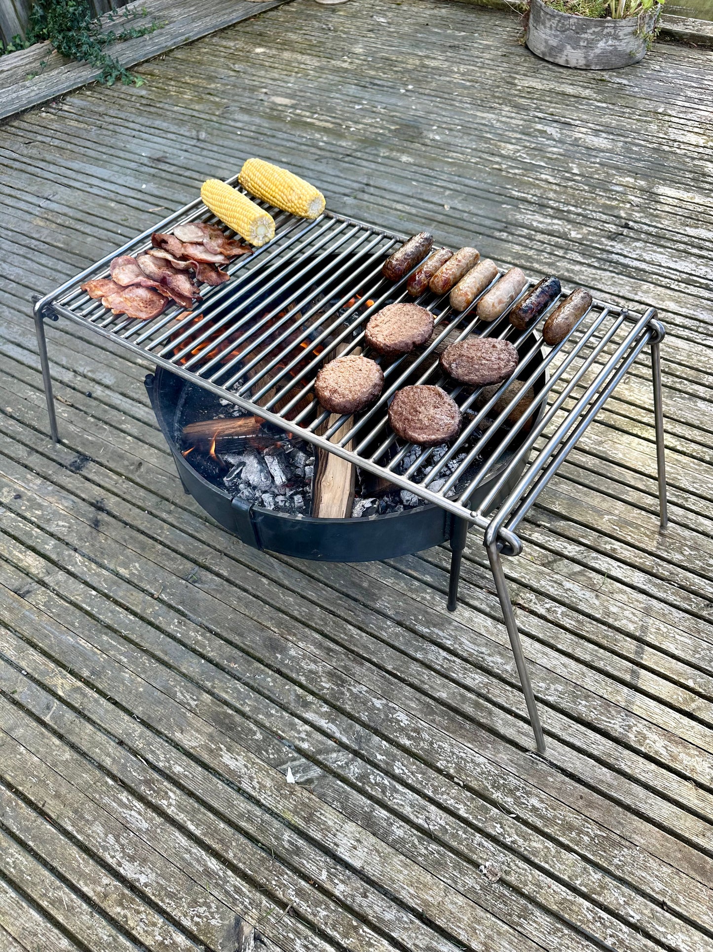 Stainless Steel Base Camp Grill