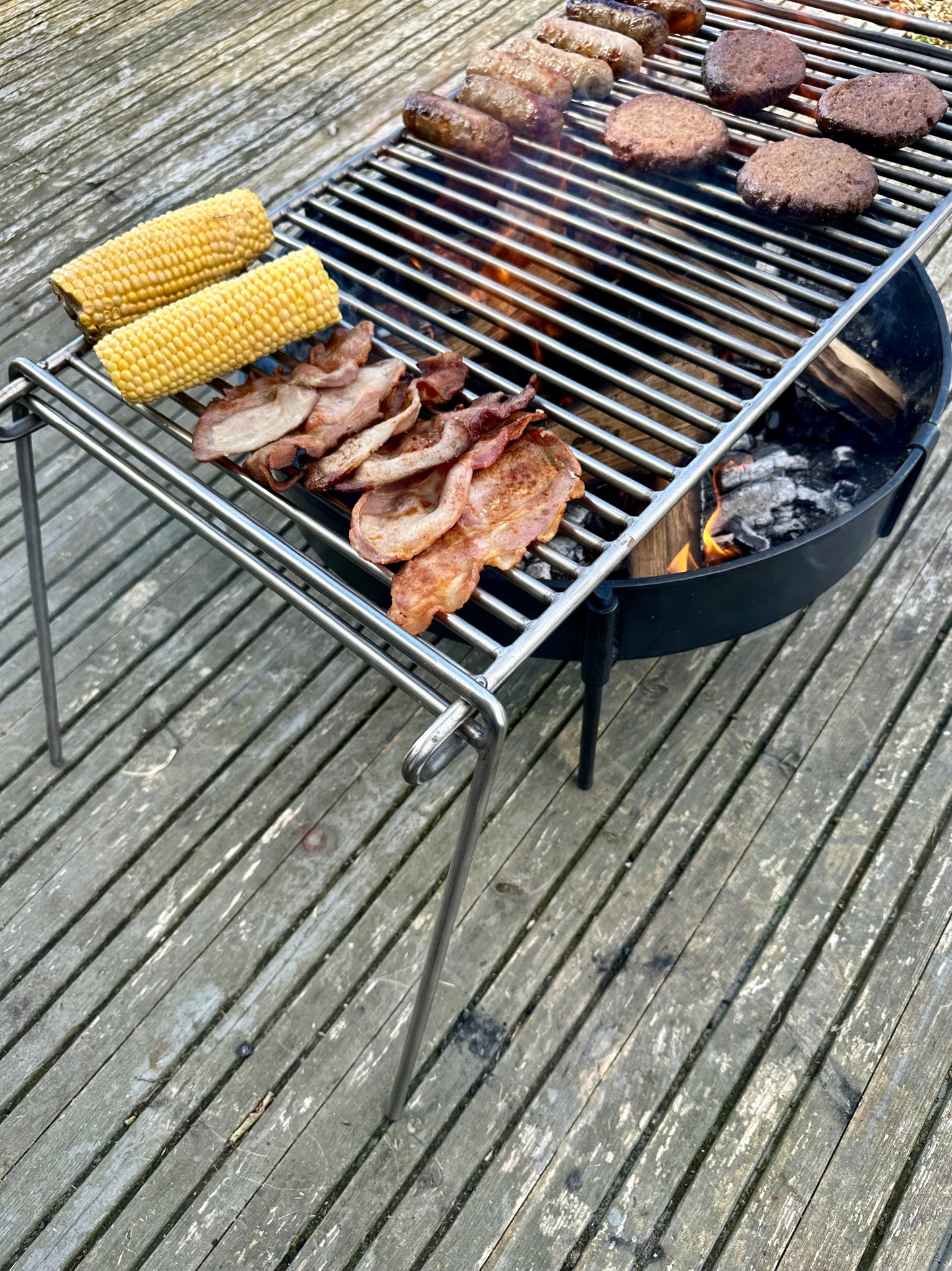 Stainless Steel Base Camp Grill