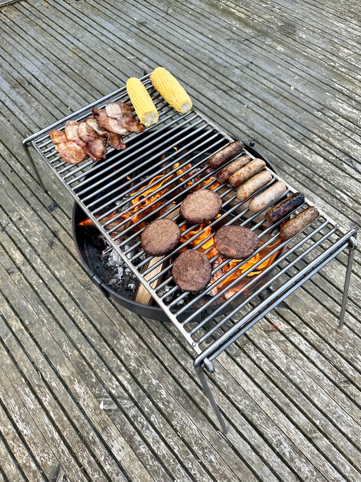 Stainless Steel Base Camp Grill