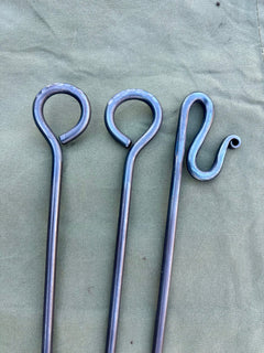 Campfire Tripod  Mild Steel  Handmade  Forged Steel