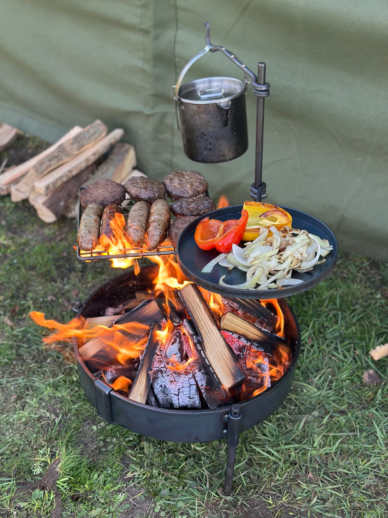 LARGE Skillet Arm for Large Fire Anchors