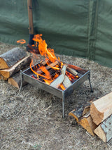 304 stainless steel Mini Fire Pit. Portable Fire Pit