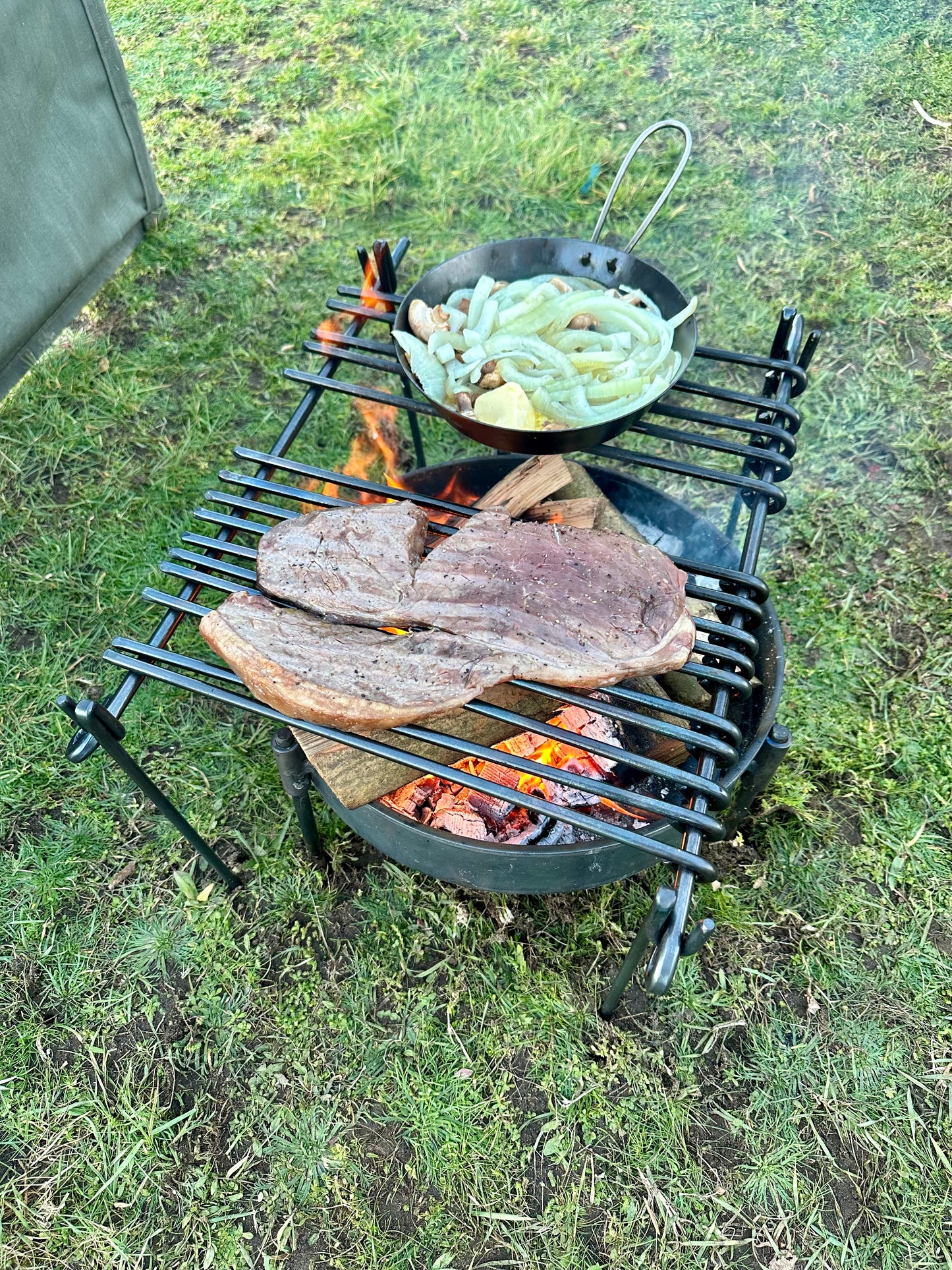 Traditional Old Style Cooking Grill