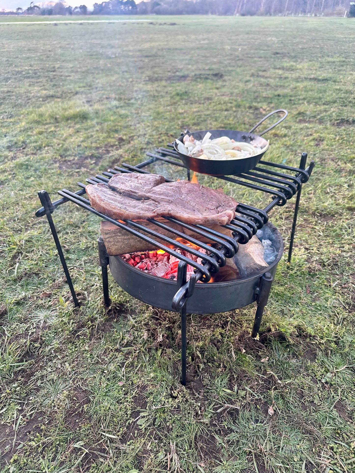 Traditional Old Style Cooking Grill