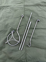 Stainless Steel Fire anchor - Cooking Swing Arm