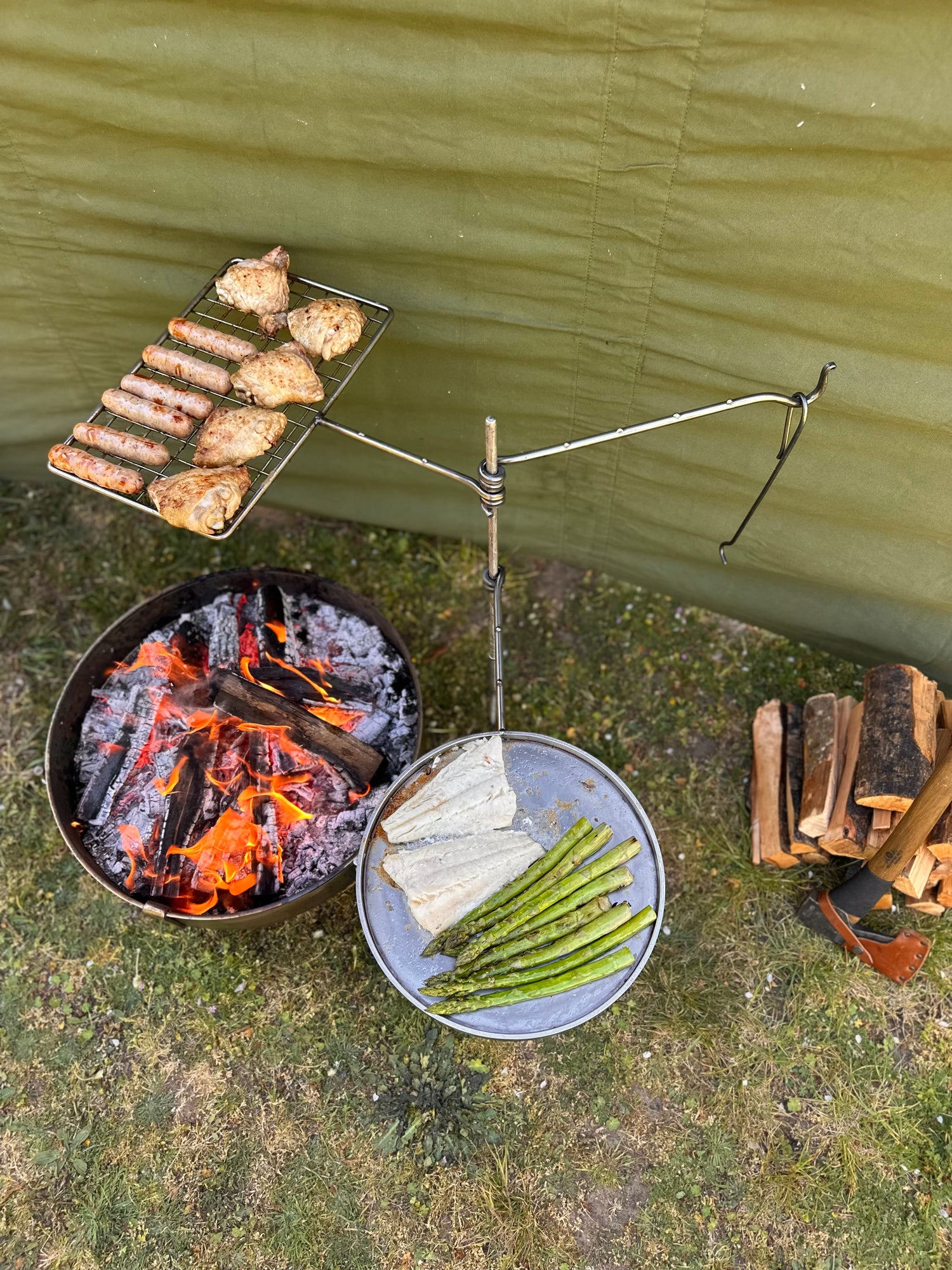 Stainless Steel Fire Anchor - 3 Arm Fire Anchor