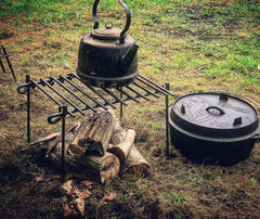 Traditional Old Style Cooking Grill  from The Blacksmith Workshop Bushcraft Cooking Equipment