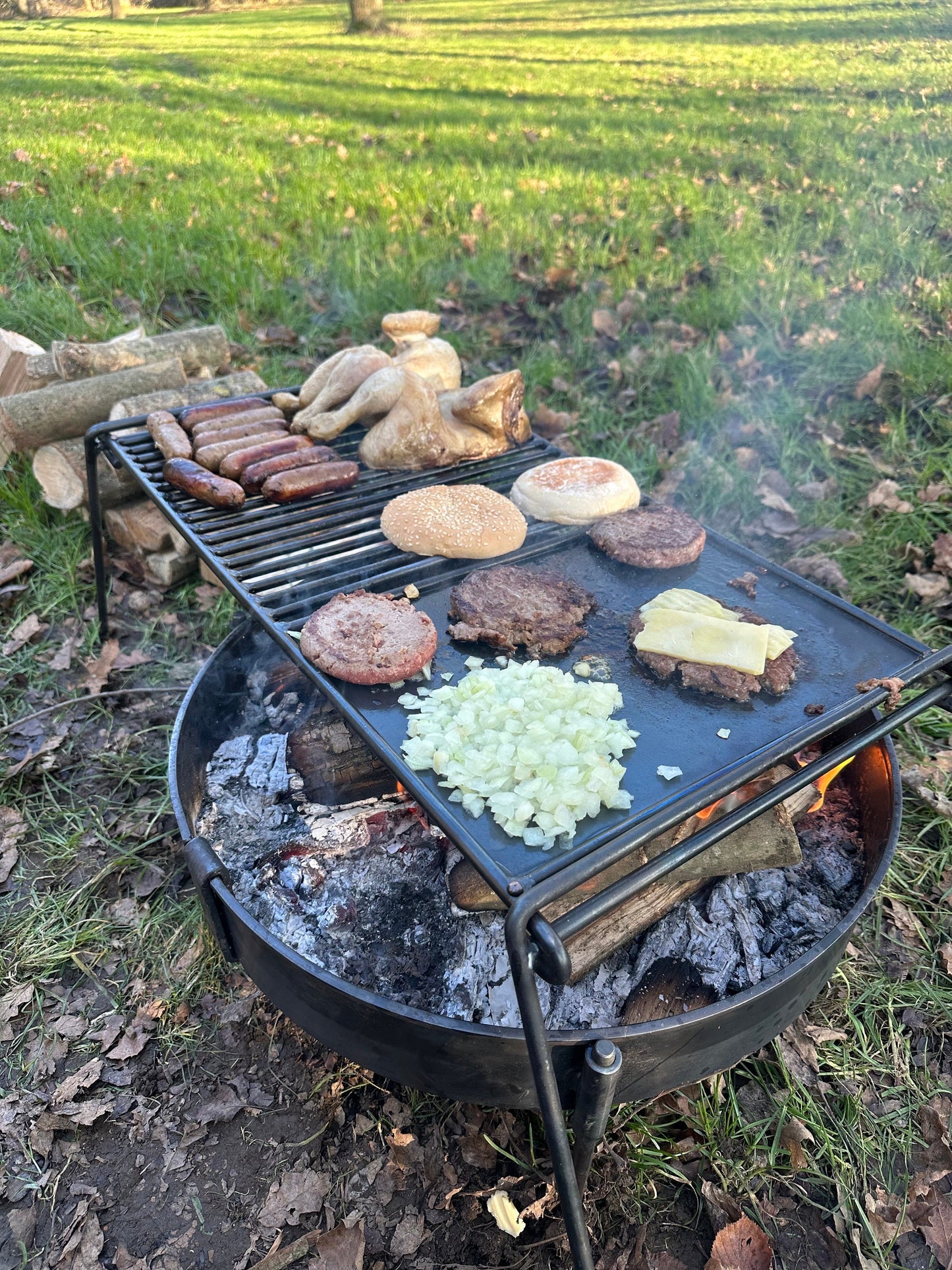 Split Base Camp BBQ Grill