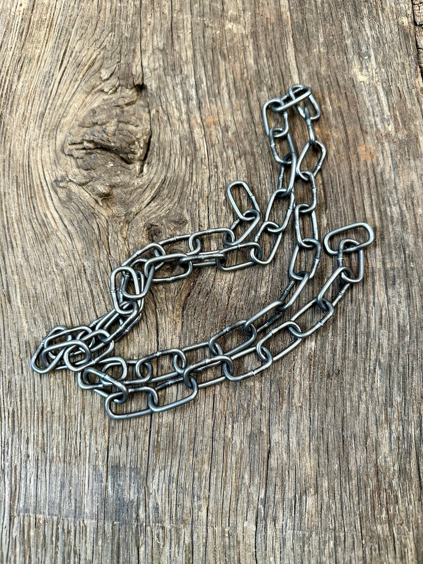 Steel Hooks with Self Colour Chain